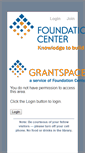 Mobile Screenshot of nylibrary.grantspace.org